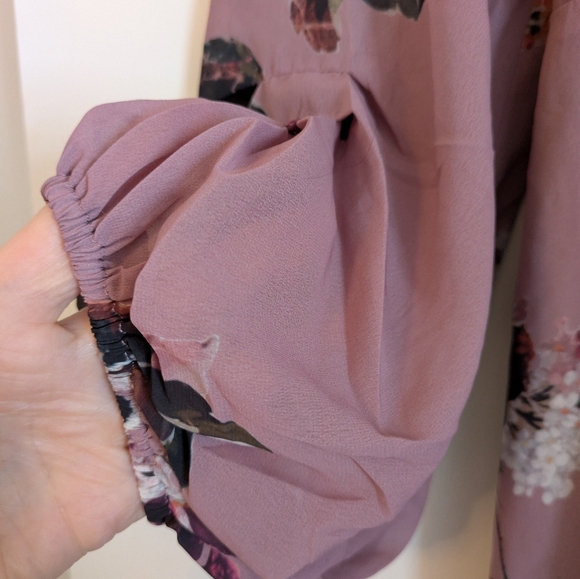 Hope and Ivy Wrap Maxi Dress NWT 12 - Picture 8 of 13